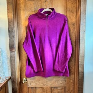 Lands' End Anyweather Fleece Quarter Zip Pullover - Size 2X NWTs